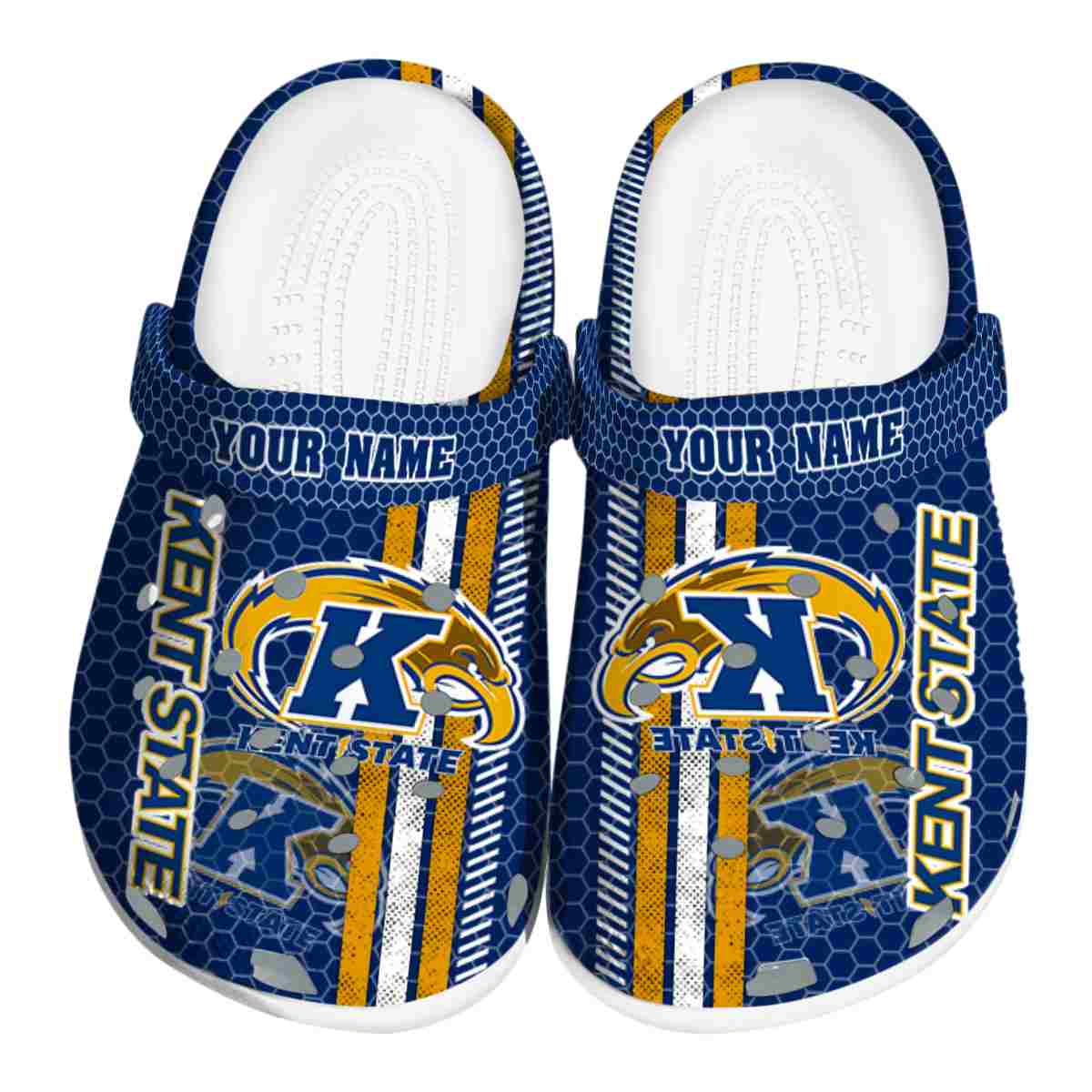 Kent State Golden Flashes 2025 NCAA Sport Crocs Clogs For Men Women and Kids - GNL1462698