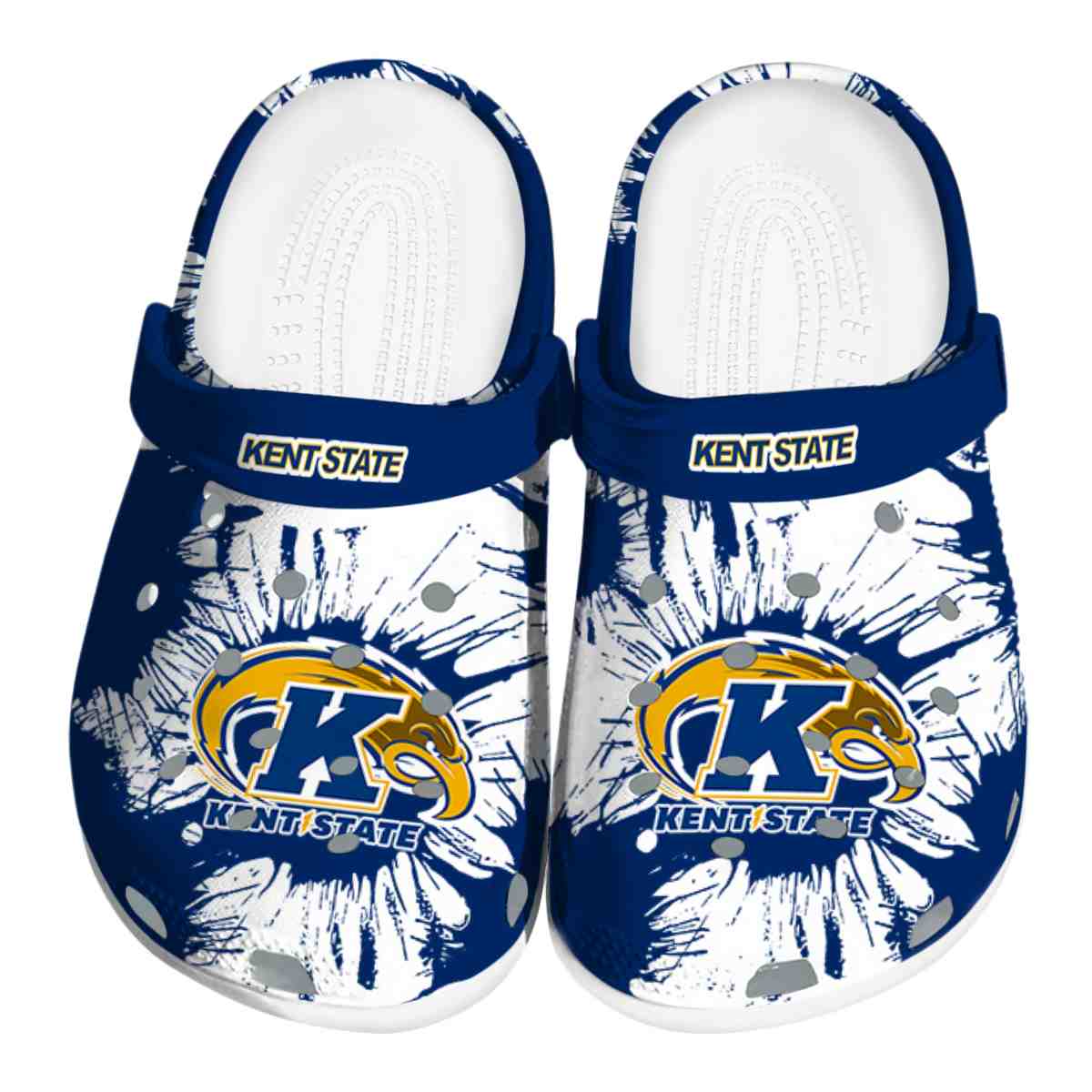 Kent State Golden Flashes 2025 NCAA Sport Crocs Clogs For Men Women and Kids - GNL1462701