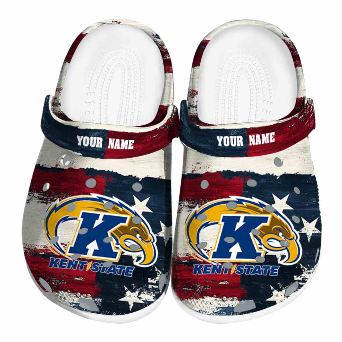 Kent State Golden Flashes 2025 NCAA Sport Crocs Clogs For Men Women and Kids - GNL1462702