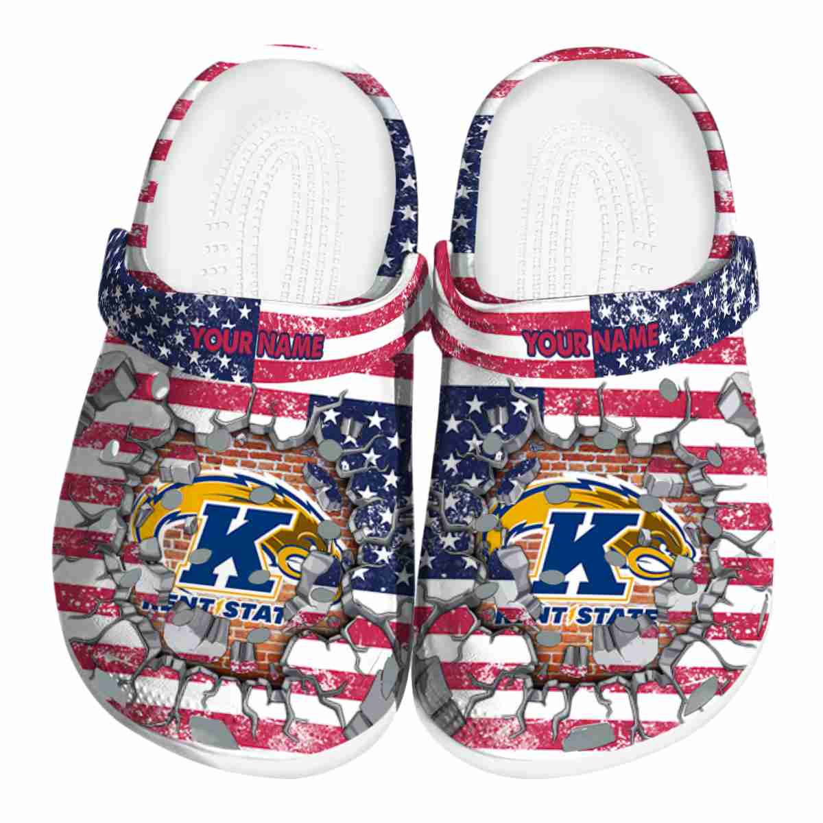 Kent State Golden Flashes 2025 NCAA Sport Crocs Clogs For Men Women and Kids - GNL1462705