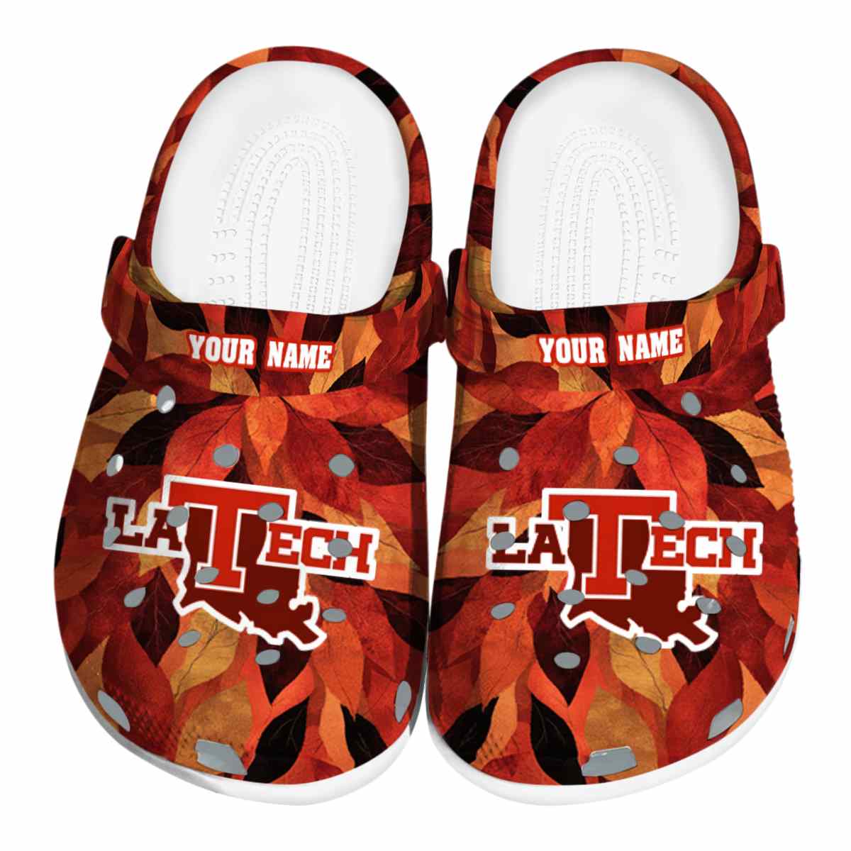 LA Tech 2025 NCAA Sport Crocs Clogs For Men Women and Kids - GNL1462757