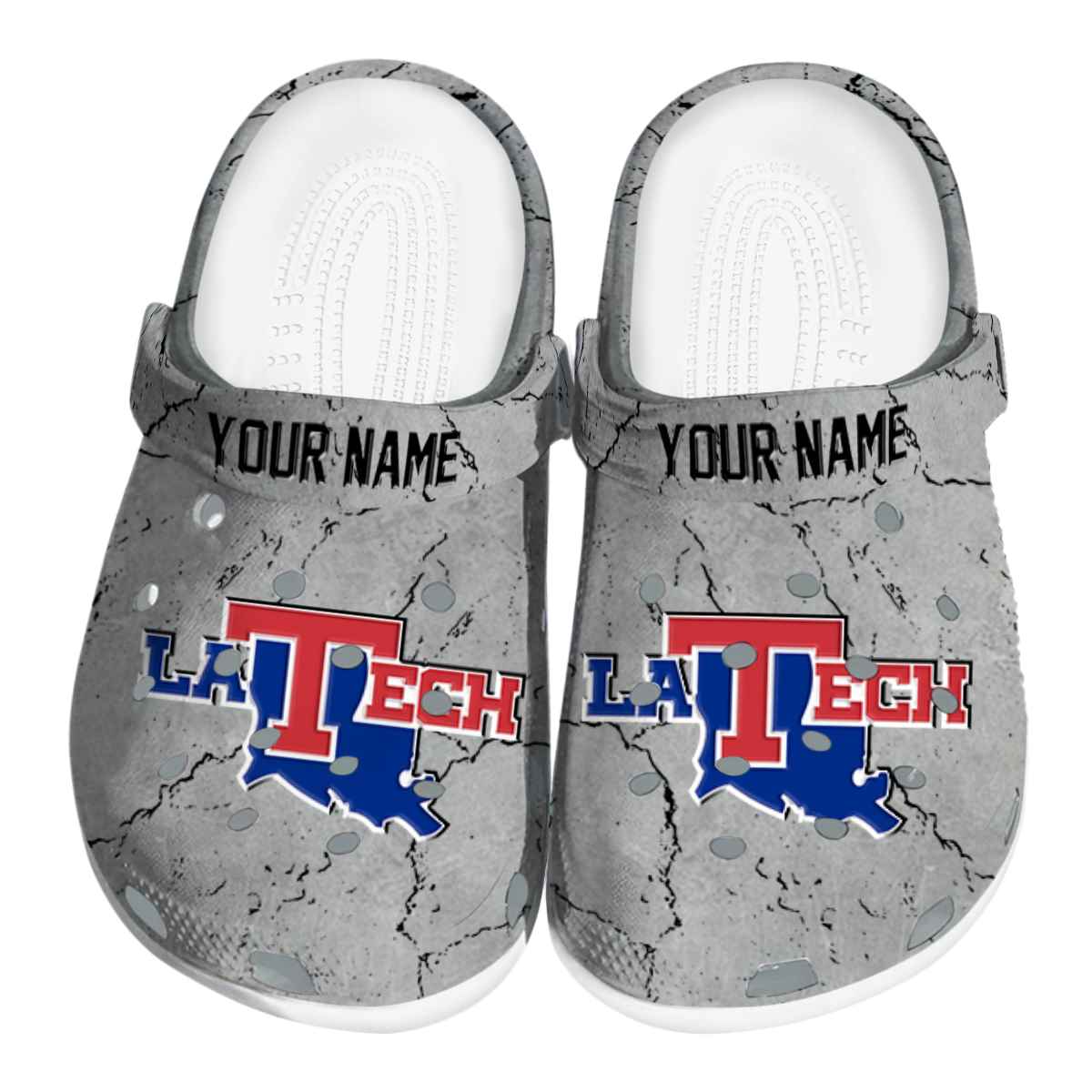 LA Tech 2025 NCAA Sport Crocs Clogs For Men Women and Kids - GNL1462765