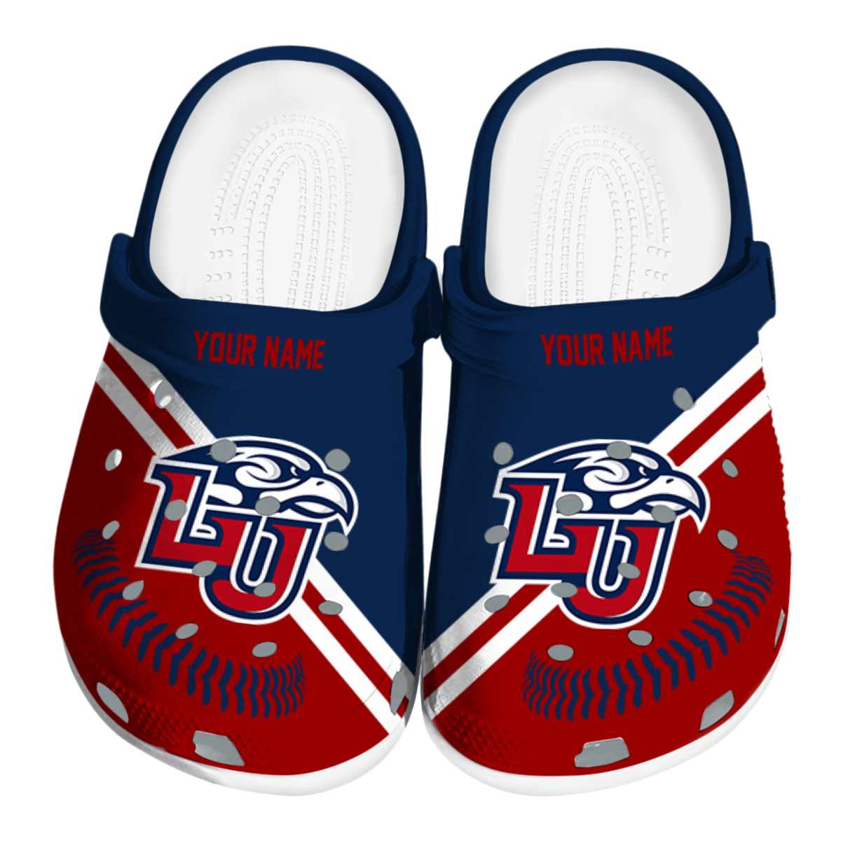 Liberty Flames 2025 NCAA Sport Crocs Clogs For Men Women and Kids - GNL1462805