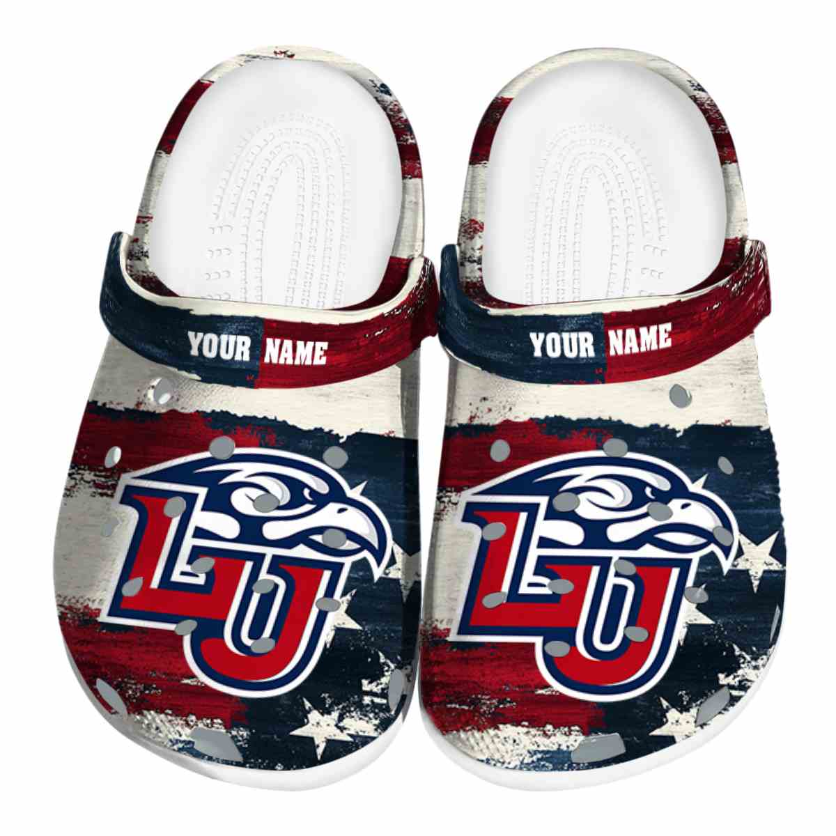 Liberty Flames 2025 NCAA Sport Crocs Clogs For Men Women and Kids - GNL1462797