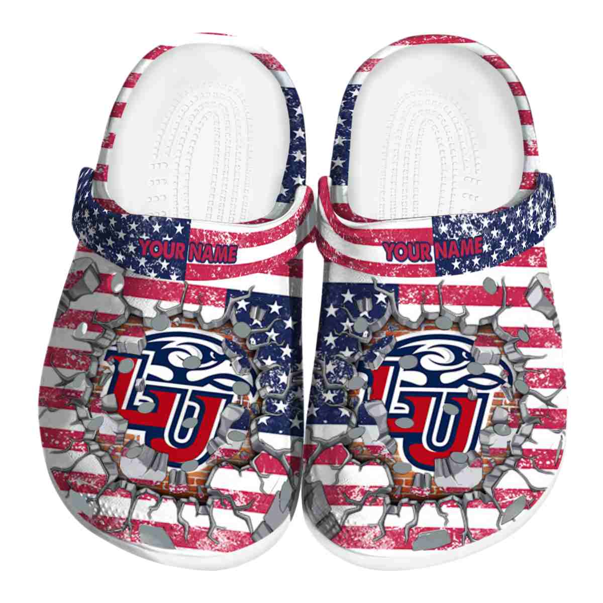 Liberty Flames 2025 NCAA Sport Crocs Clogs For Men Women and Kids - GNL1462807