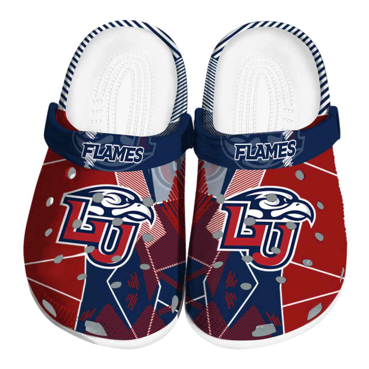 Liberty Flames 2025 NCAA Sport Crocs Clogs For Men Women and Kids - GNL1462795