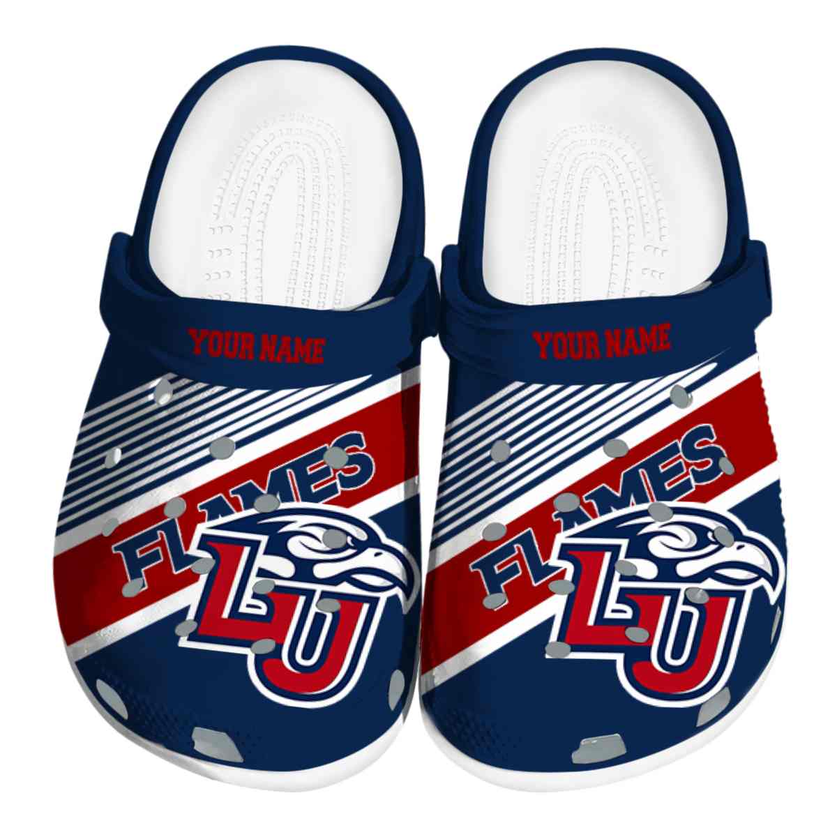 Liberty Flames 2025 NCAA Sport Crocs Clogs For Men Women and Kids - GNL1462821