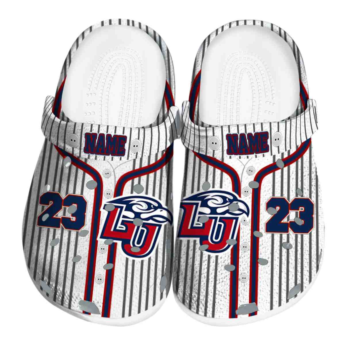 Liberty Flames 2025 NCAA Sport Crocs Clogs For Men Women and Kids - GNL1462831