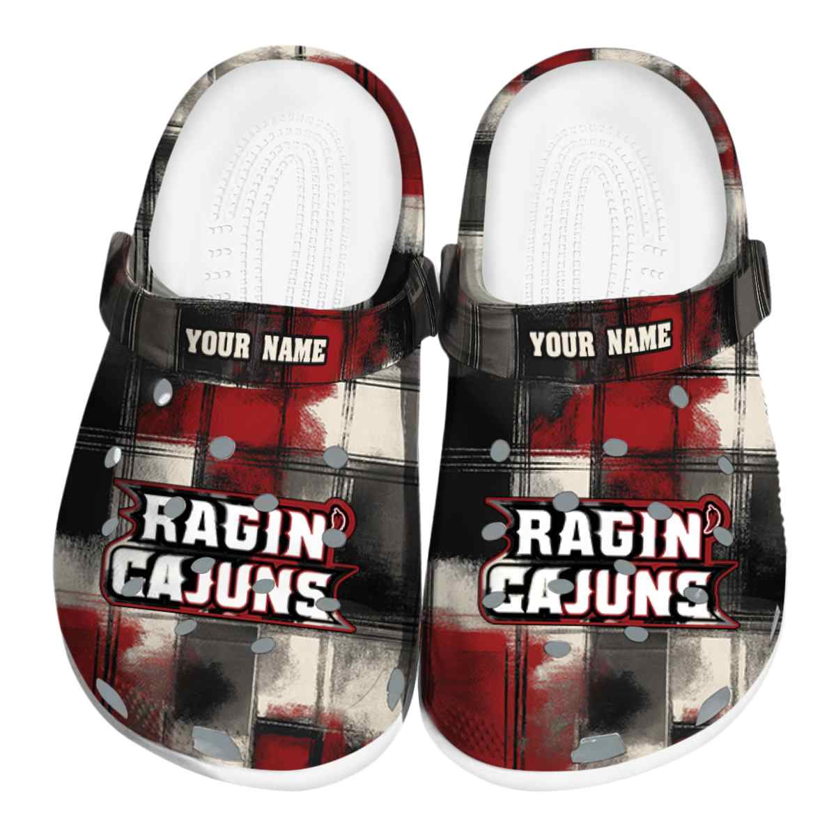 Louisiana Ragin’ Cajuns 2025 NCAA Sport Crocs Clogs For Men Women and Kids - GNL1462834