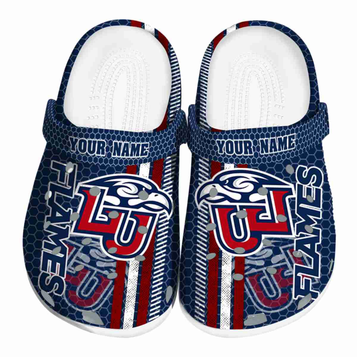 Liberty Flames 2025 NCAA Sport Crocs Clogs For Men Women and Kids - GNL1462833