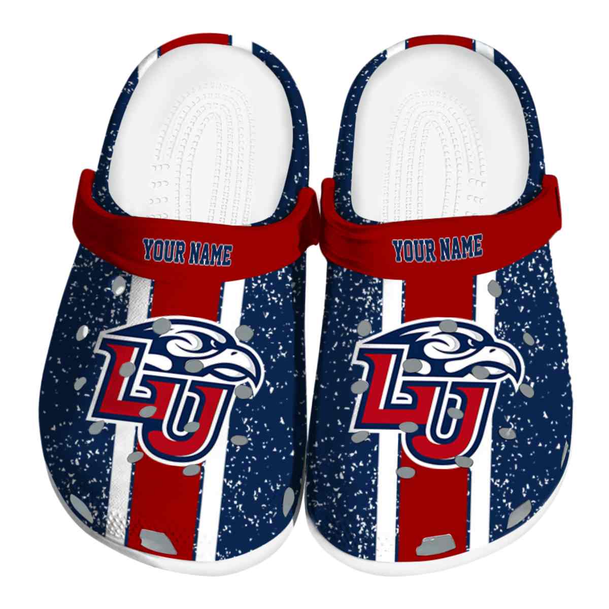 Liberty Flames 2025 NCAA Sport Crocs Clogs For Men Women and Kids - GNL1462836
