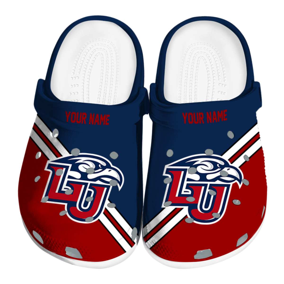 Liberty Flames 2025 NCAA Sport Crocs Clogs For Men Women and Kids - GNL1462817