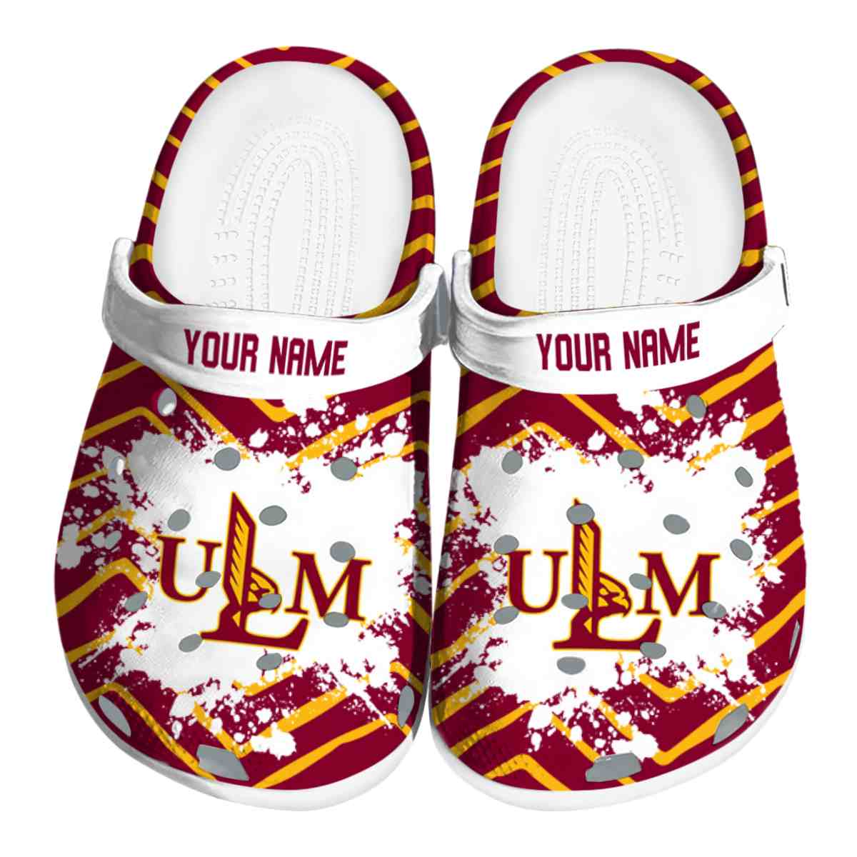 Louisiana-Monroe Warhawks 2025 NCAA Sport Crocs Clogs For Men Women and Kids - GNL1462851