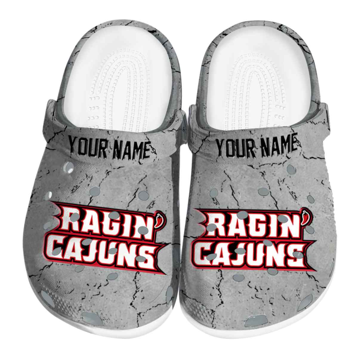 Louisiana Ragin’ Cajuns 2025 NCAA Sport Crocs Clogs For Men Women and Kids - GNL1462855