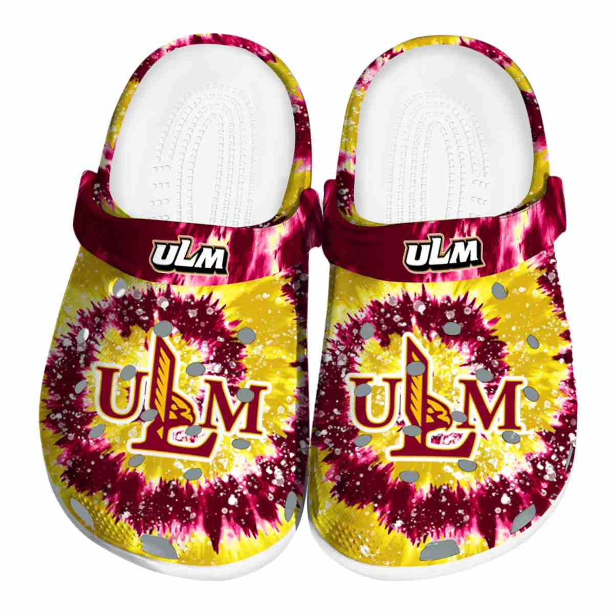 Louisiana-Monroe Warhawks 2025 NCAA Sport Crocs Clogs For Men Women and Kids - GNL1462858