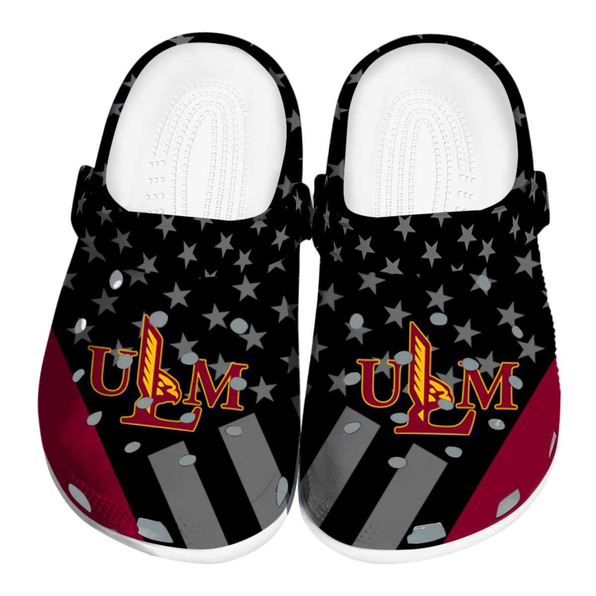 Louisiana-Monroe Warhawks 2025 NCAA Sport Crocs Clogs For Men Women and Kids - GNL1462846