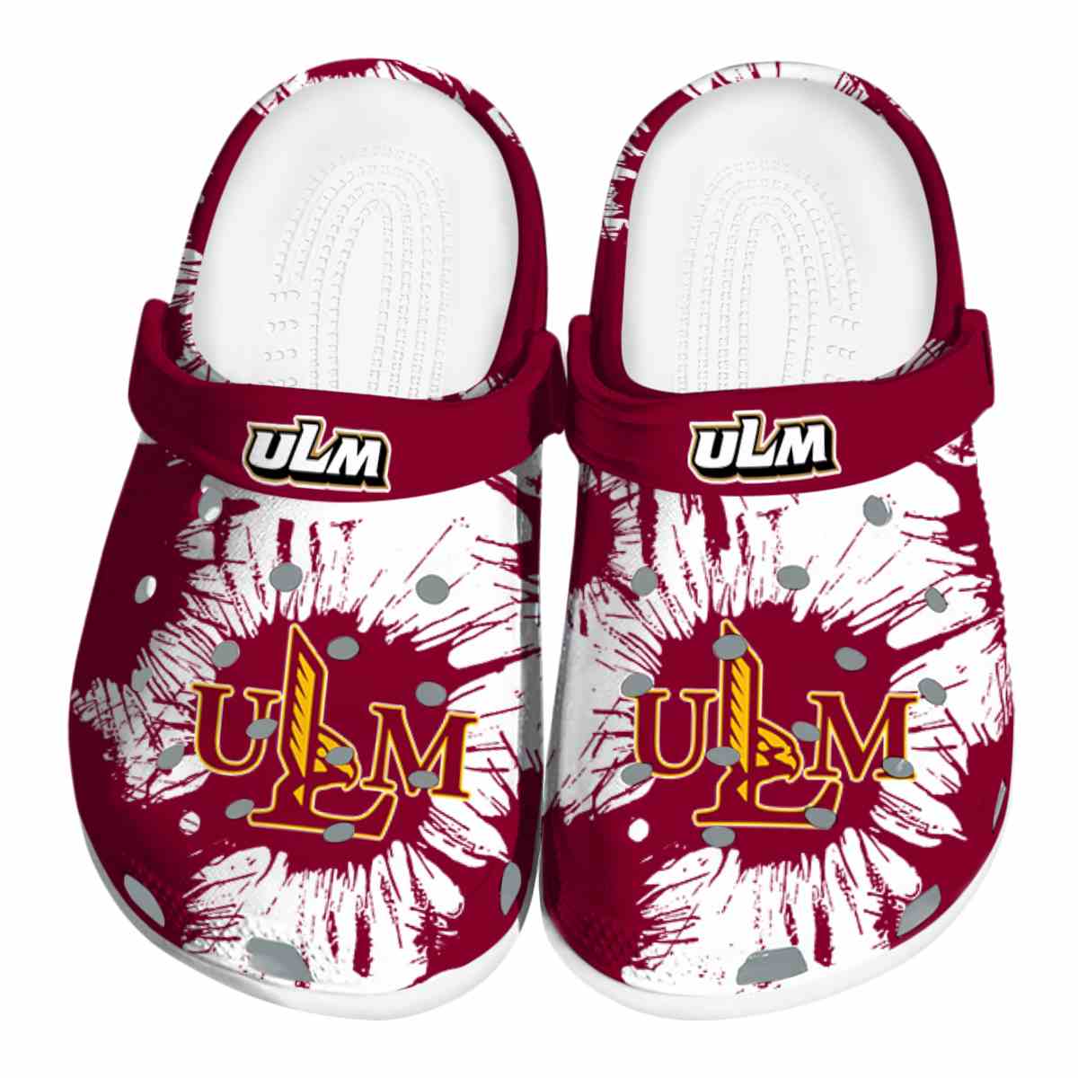 Louisiana-Monroe Warhawks 2025 NCAA Sport Crocs Clogs For Men Women and Kids - GNL1462850