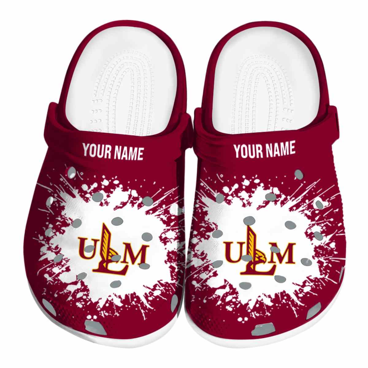 Louisiana-Monroe Warhawks 2025 NCAA Sport Crocs Clogs For Men Women and Kids - GNL1462862