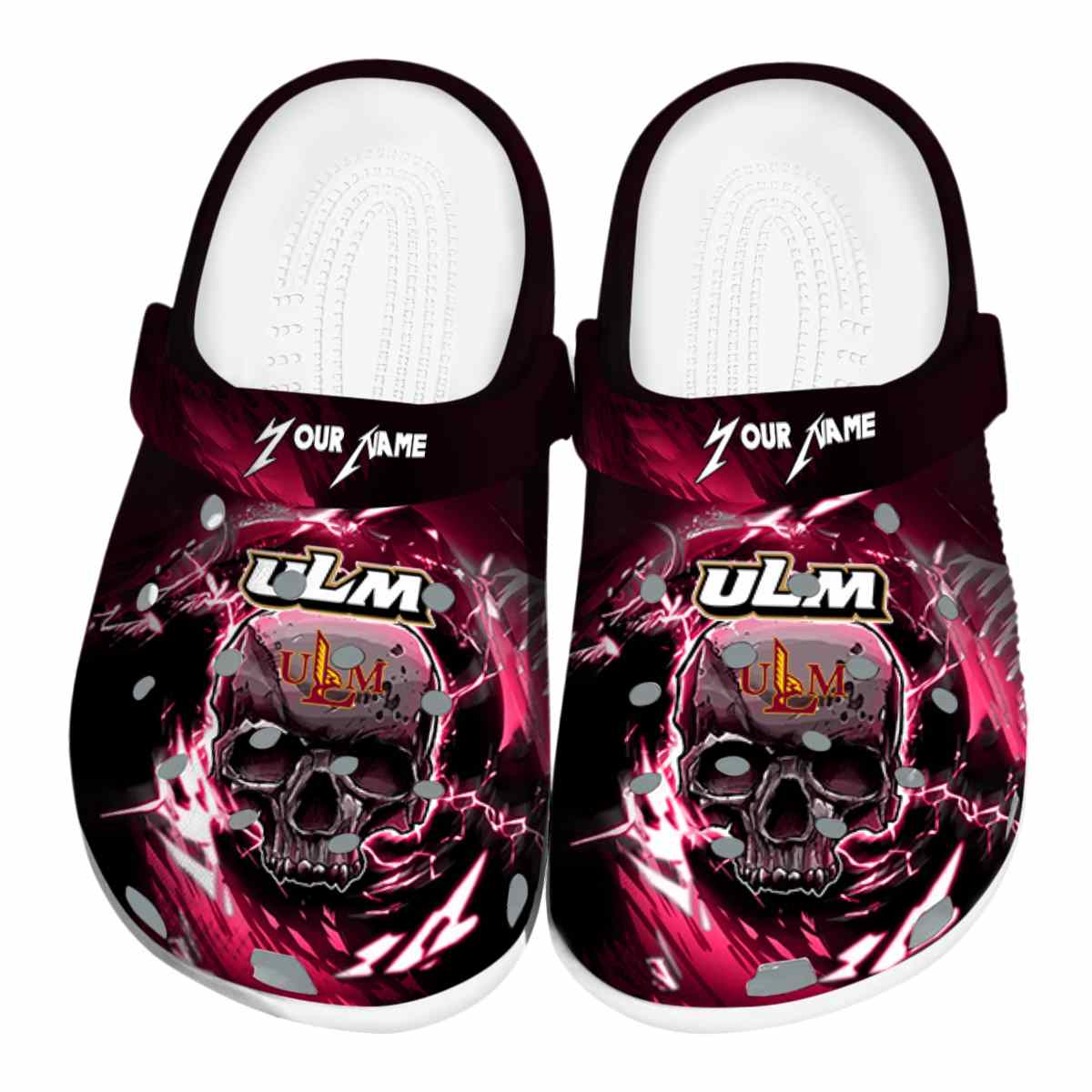 Louisiana-Monroe Warhawks 2025 NCAA Sport Crocs Clogs For Men Women and Kids - GNL1462842