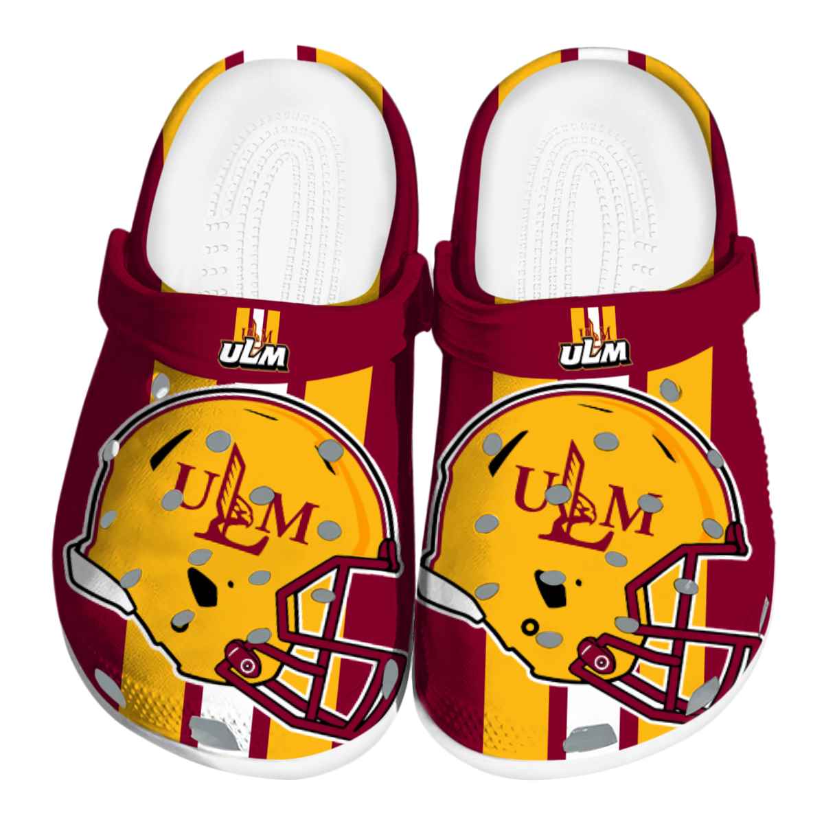 Louisiana-Monroe Warhawks 2025 NCAA Sport Crocs Clogs For Men Women and Kids - GNL1462849