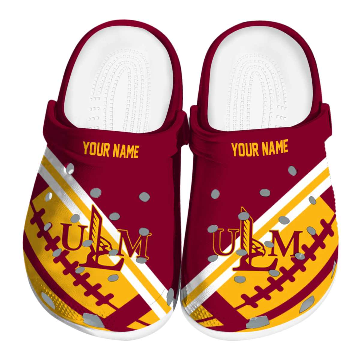 Louisiana-Monroe Warhawks 2025 NCAA Sport Crocs Clogs For Men Women and Kids - GNL1462890