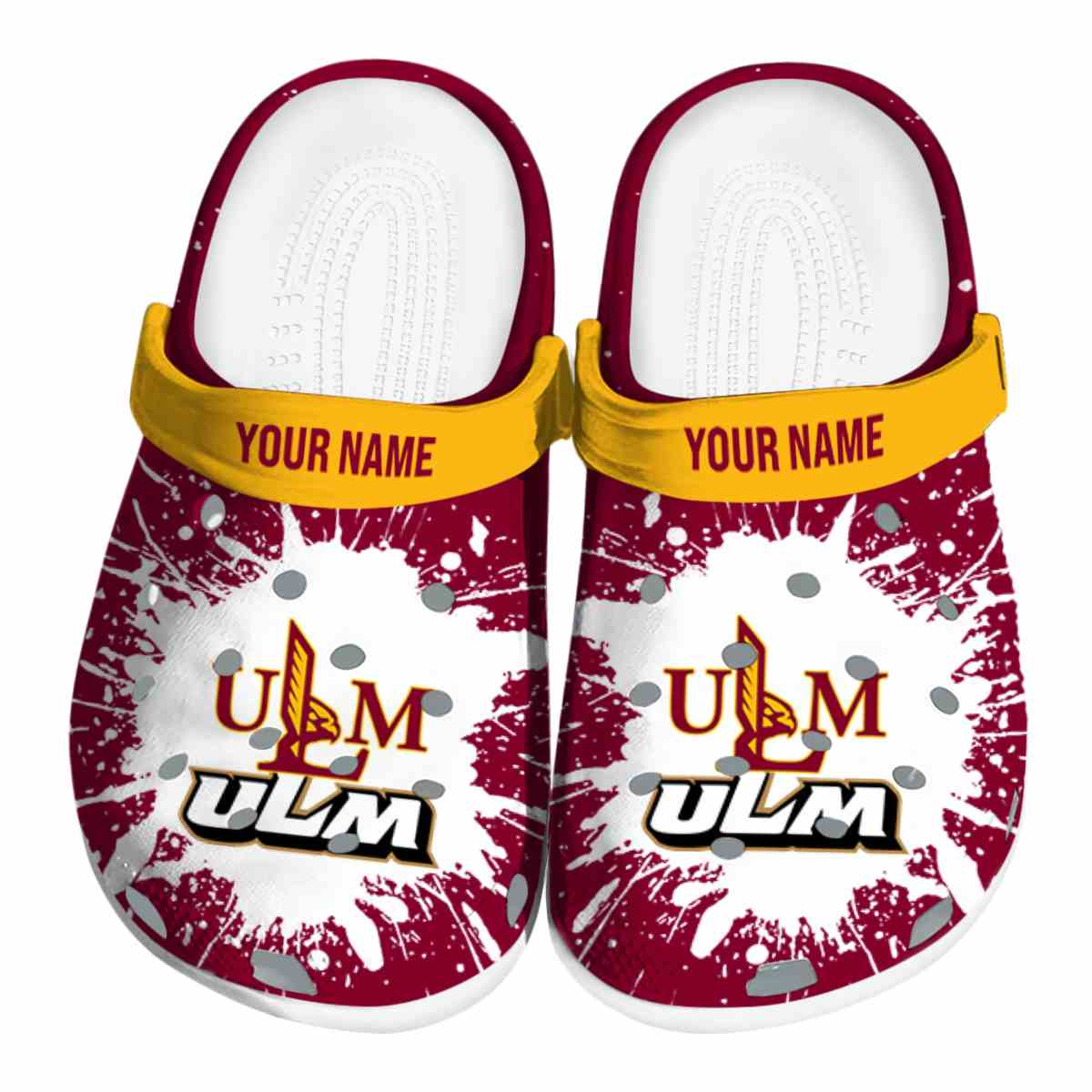 Louisiana-Monroe Warhawks 2025 NCAA Sport Crocs Clogs For Men Women and Kids - GNL1462875