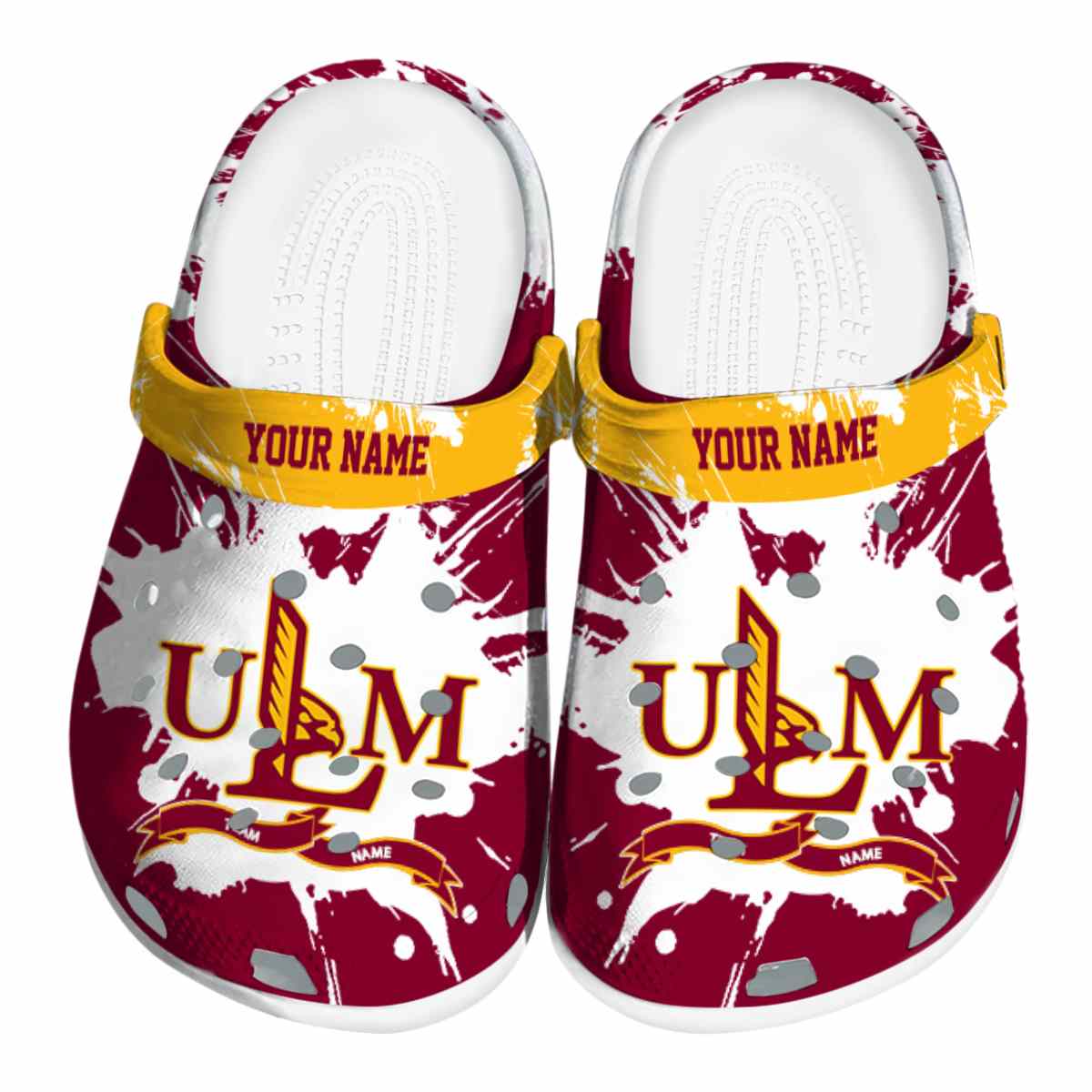 Louisiana-Monroe Warhawks 2025 NCAA Sport Crocs Clogs For Men Women and Kids - GNL1462887