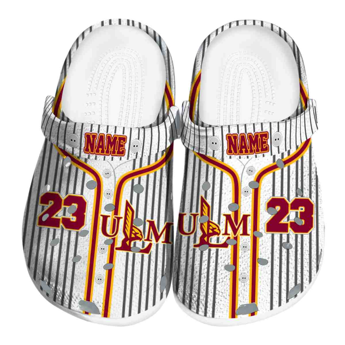 Louisiana-Monroe Warhawks 2025 NCAA Sport Crocs Clogs For Men Women and Kids - GNL1462869