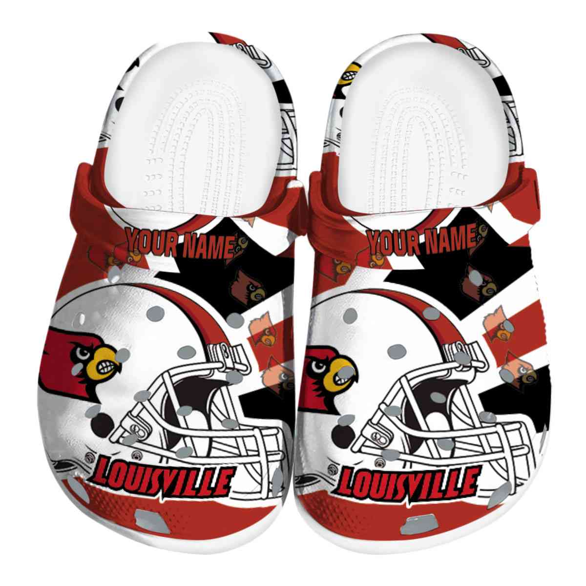 Louisville Cardinals 2025 NCAA Sport Crocs Clogs For Men Women and Kids - GNL1462872