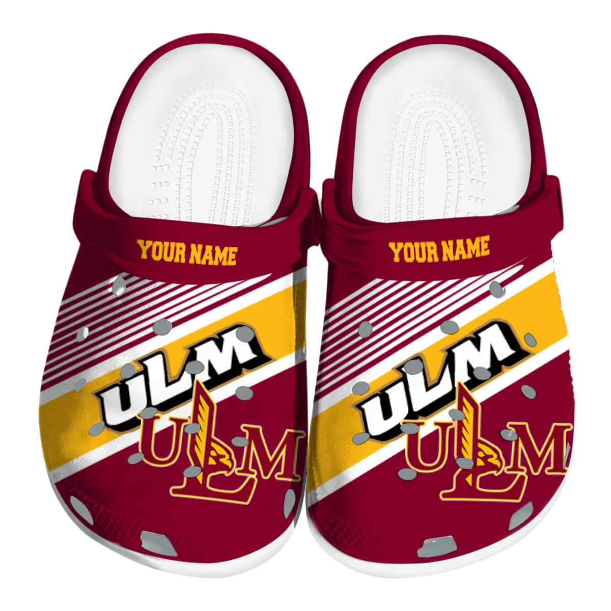Louisiana-Monroe Warhawks 2025 NCAA Sport Crocs Clogs For Men Women and Kids - GNL1462874
