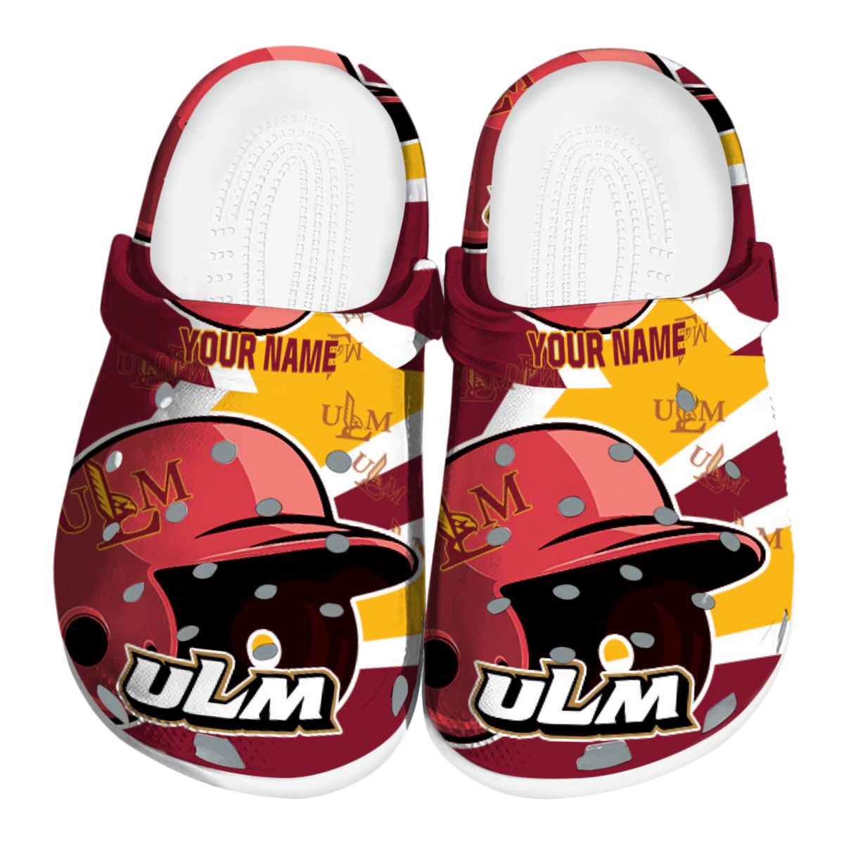 Louisiana-Monroe Warhawks 2025 NCAA Sport Crocs Clogs For Men Women and Kids - GNL1462891