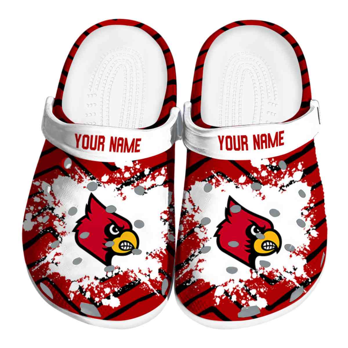 Louisville Cardinals 2025 NCAA Sport Crocs Clogs For Men Women and Kids - GNL1462883