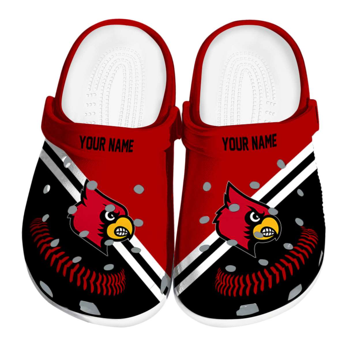 Louisville Cardinals 2025 NCAA Sport Crocs Clogs For Men Women and Kids - GNL1462884