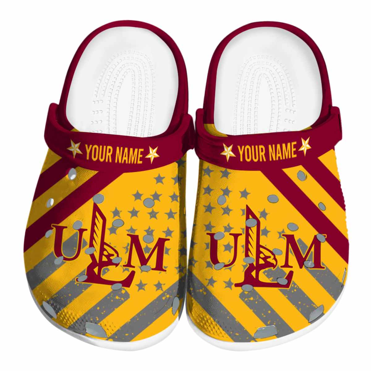 Louisiana-Monroe Warhawks 2025 NCAA Sport Crocs Clogs For Men Women and Kids - GNL1462879