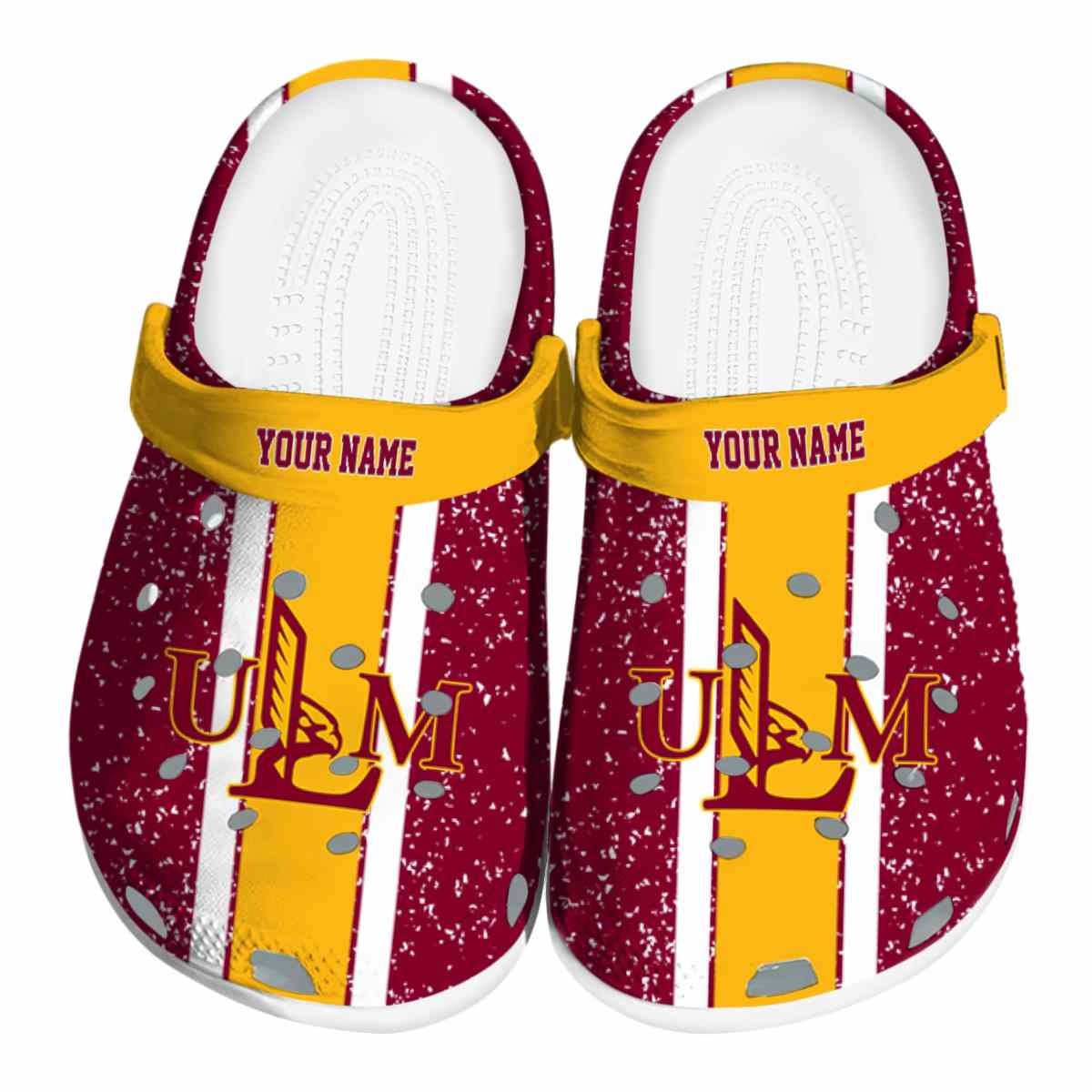 Louisiana-Monroe Warhawks 2025 NCAA Sport Crocs Clogs For Men Women and Kids - GNL1462894