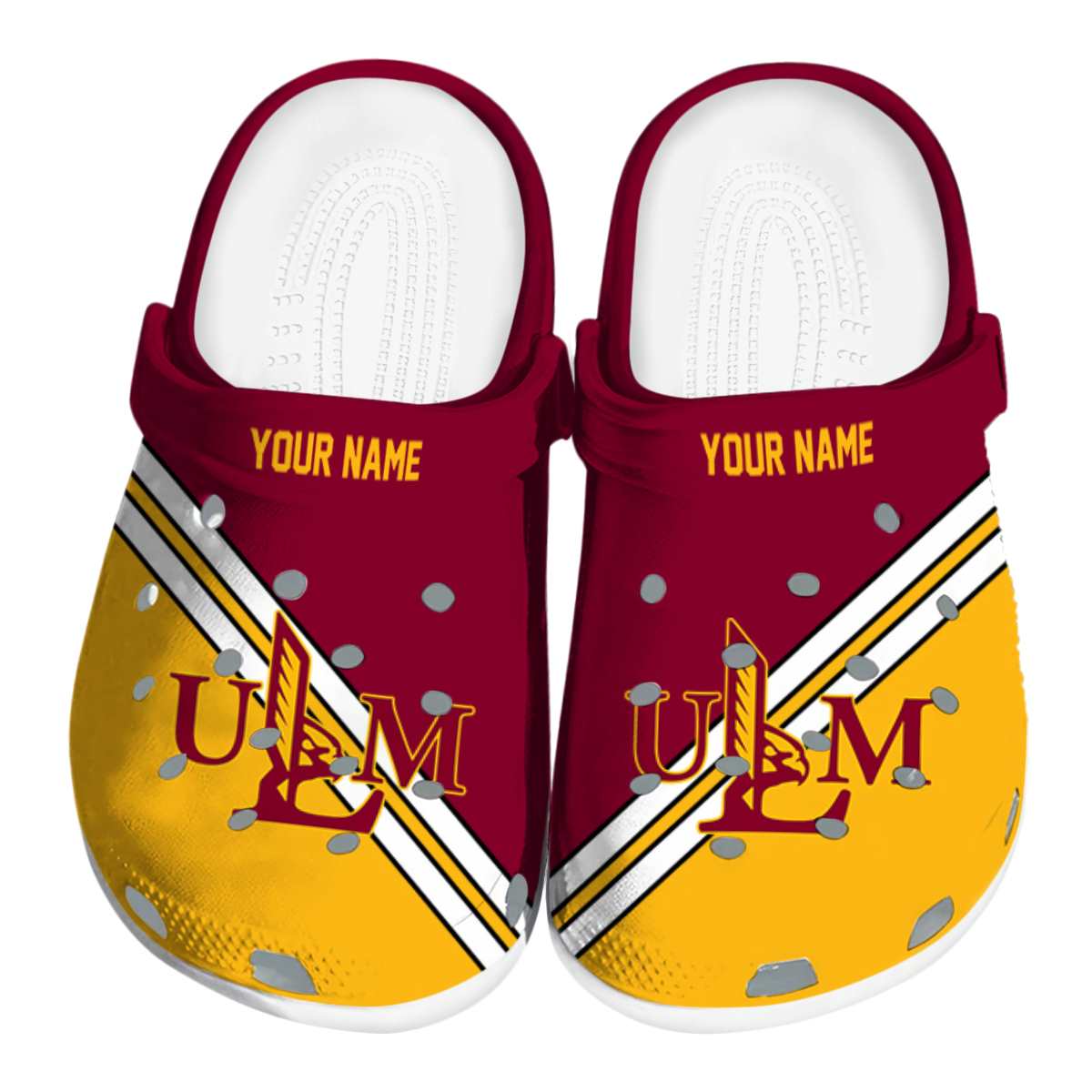 Louisiana-Monroe Warhawks 2025 NCAA Sport Crocs Clogs For Men Women and Kids - GNL1462893