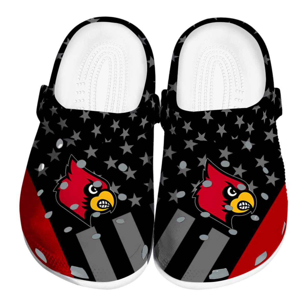 Louisville Cardinals 2025 NCAA Sport Crocs Clogs For Men Women and Kids - GNL1462920