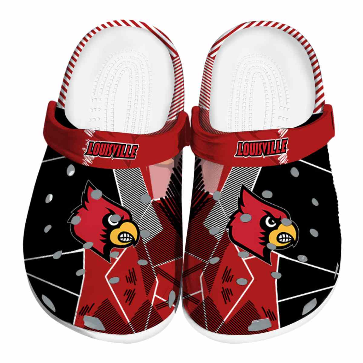 Louisville Cardinals 2025 NCAA Sport Crocs Clogs For Men Women and Kids - GNL1462898