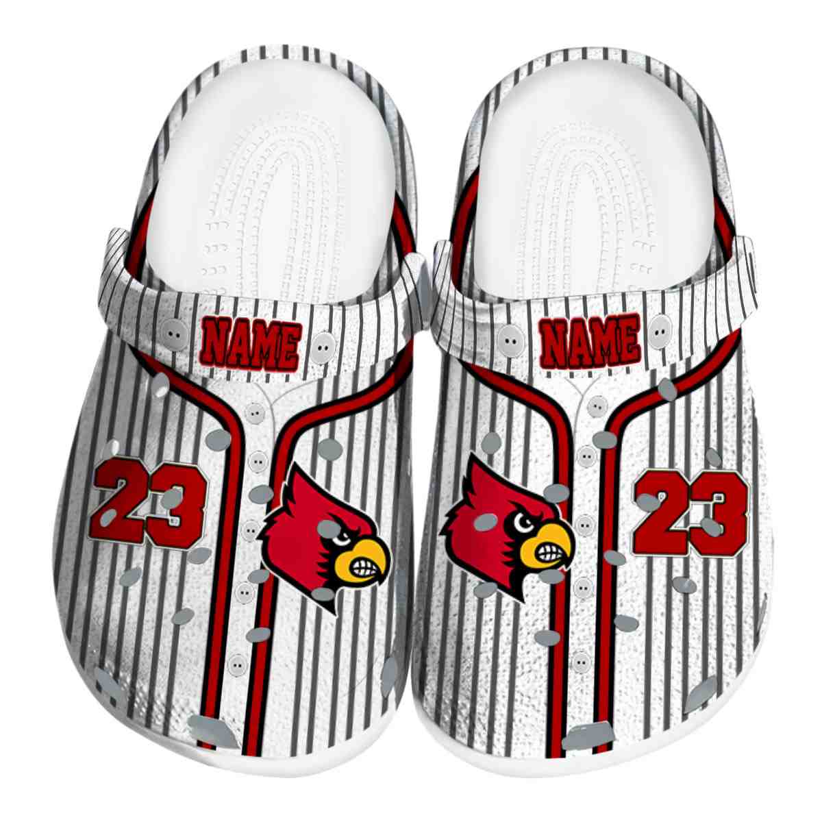 Louisville Cardinals 2025 NCAA Sport Crocs Clogs For Men Women and Kids - GNL1462919
