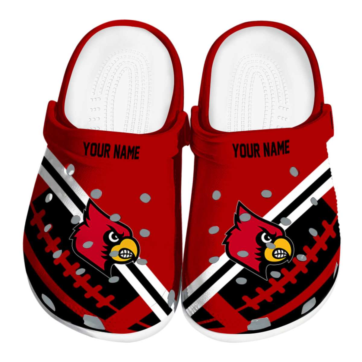 Louisville Cardinals 2025 NCAA Sport Crocs Clogs For Men Women and Kids - GNL1462906
