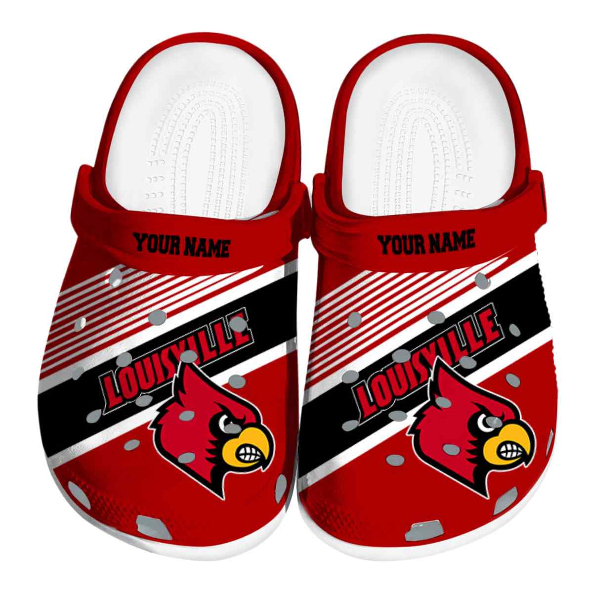 Louisville Cardinals 2025 NCAA Sport Crocs Clogs For Men Women and Kids - GNL1462910
