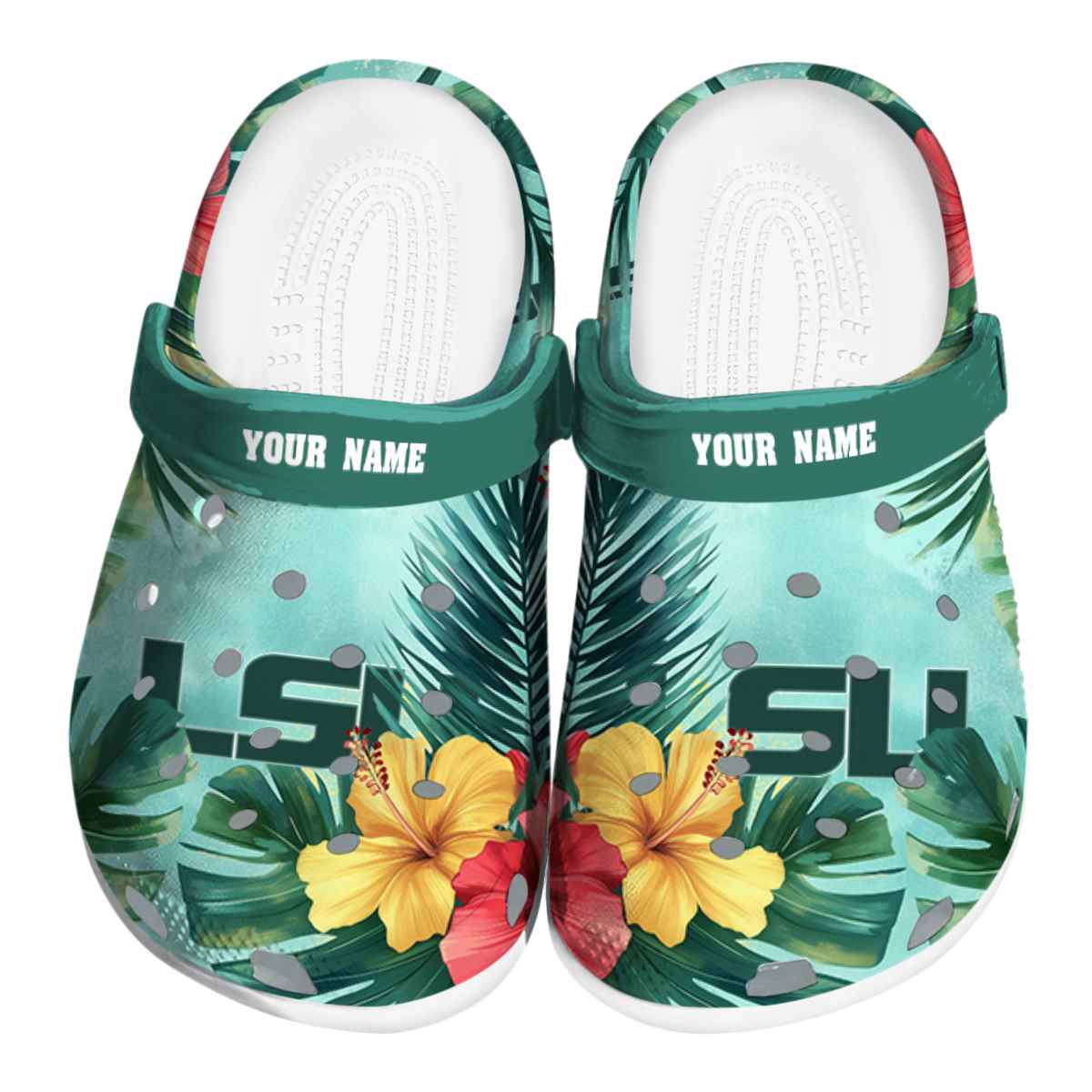 LSU Tigers 2025 NCAA Sport Crocs Clogs For Men Women and Kids - GNL1462949