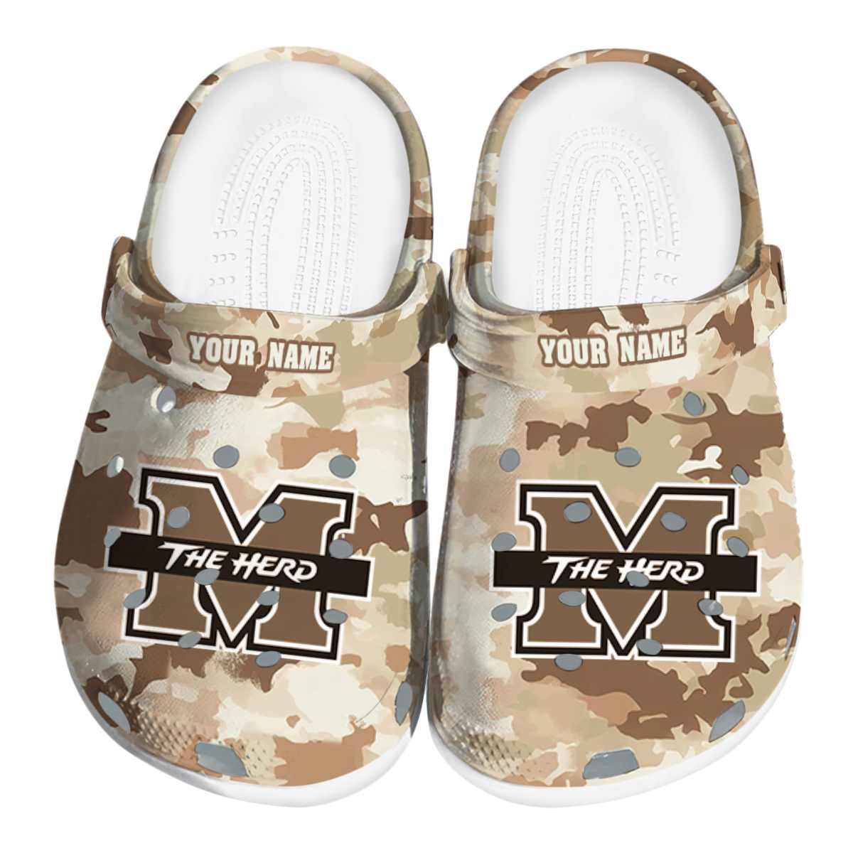 Marshall Thundering Herd 2025 NCAA Sport Crocs Clogs For Men Women and Kids - GNL1463005