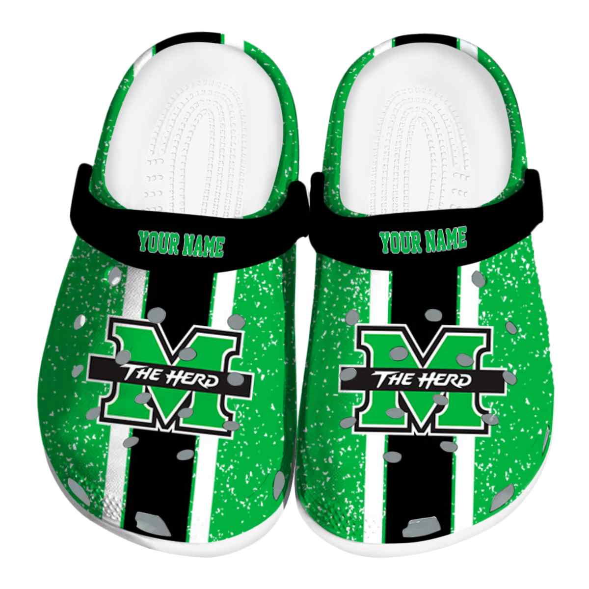 Marshall Thundering Herd 2025 NCAA Sport Crocs Clogs For Men Women and Kids - GNL1463016