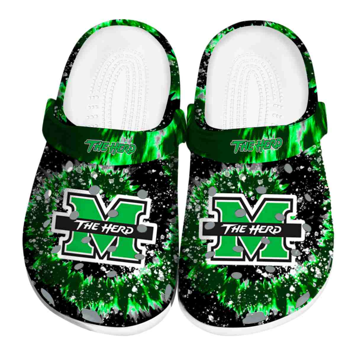 Marshall Thundering Herd 2025 NCAA Sport Crocs Clogs For Men Women and Kids - GNL1463010