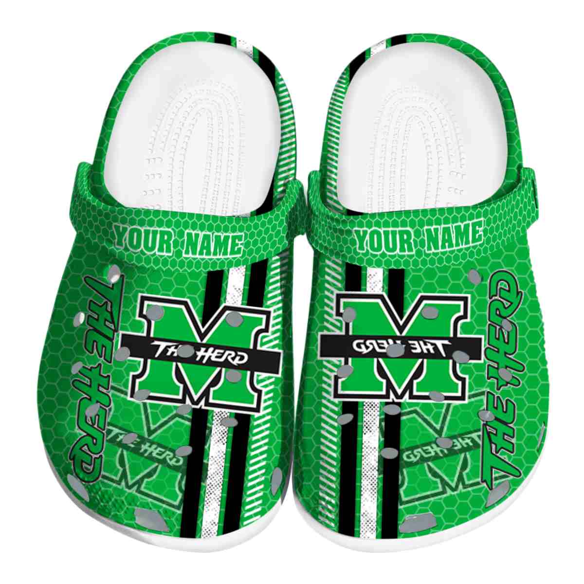 Marshall Thundering Herd 2025 NCAA Sport Crocs Clogs For Men Women and Kids - GNL1463001