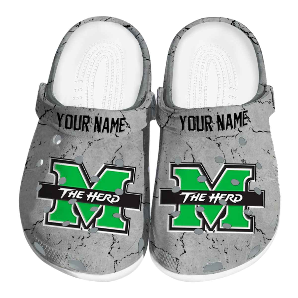Marshall Thundering Herd 2025 NCAA Sport Crocs Clogs For Men Women and Kids - GNL1463014