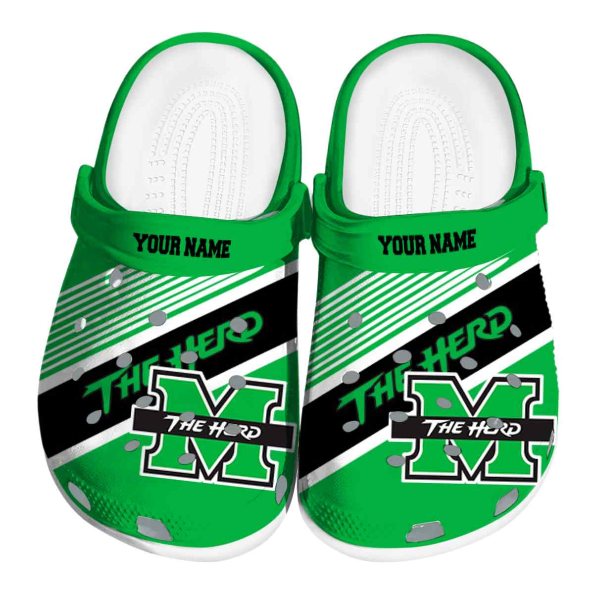 Marshall Thundering Herd 2025 NCAA Sport Crocs Clogs For Men Women and Kids - GNL1463012