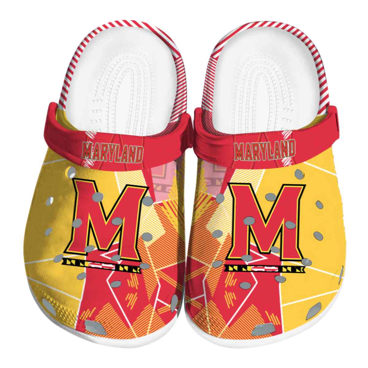 Maryland Terrapins 2025 NCAA Sport Crocs Clogs For Men Women and Kids - GNL1463025