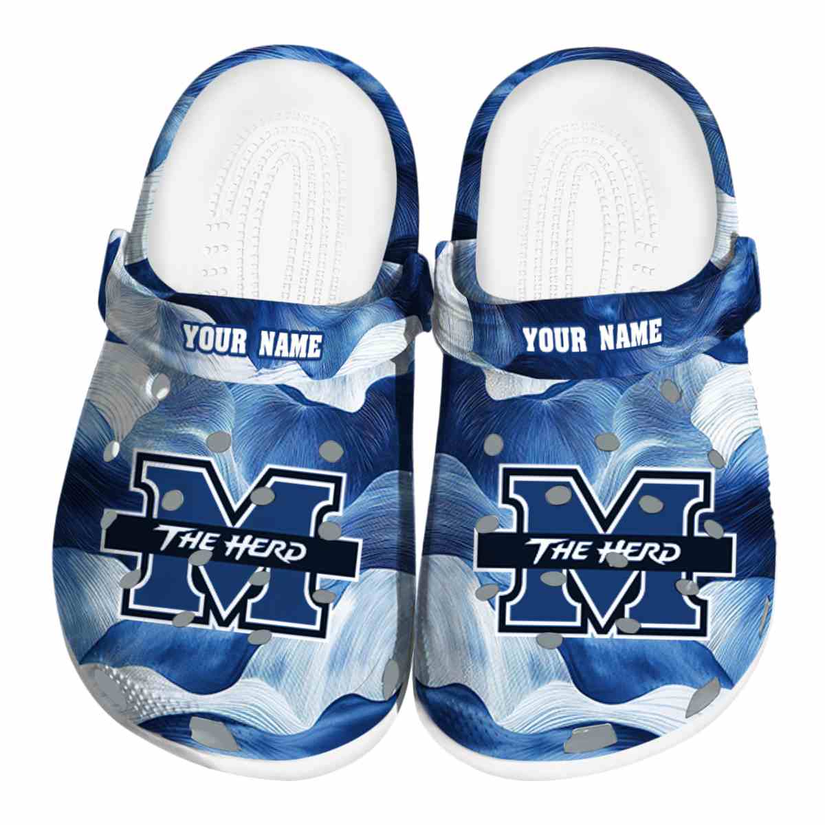 Marshall Thundering Herd 2025 NCAA Sport Crocs Clogs For Men Women and Kids - GNL1463026